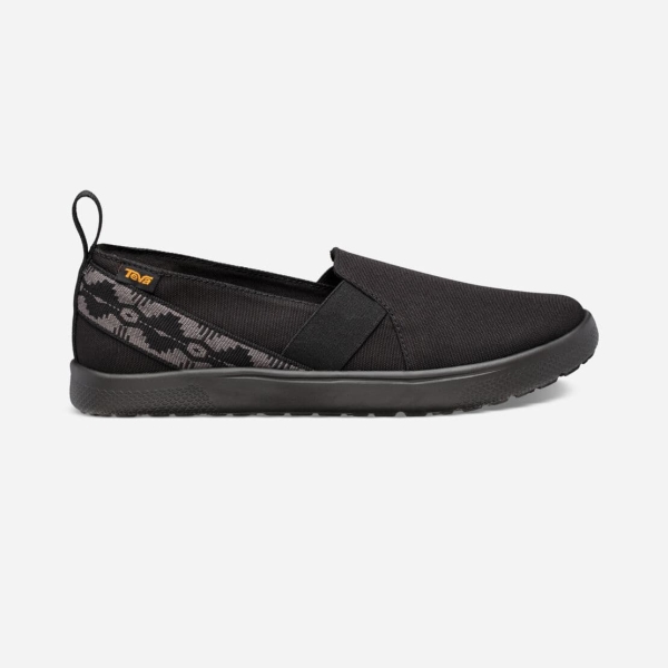 Hungary Teva Voya - Női Slip On Fekete - 623-RDCLM